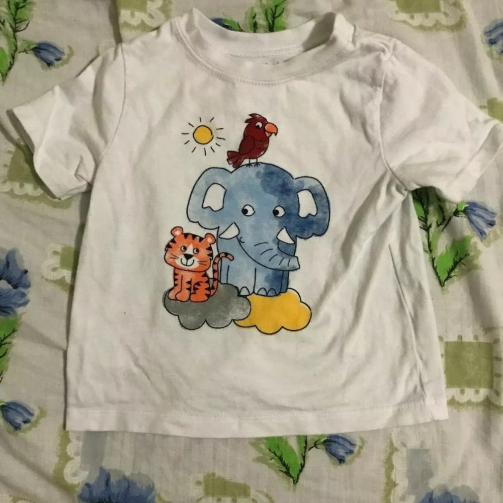 Boys Lot of (7) Different Shirts Sizes 12M to 2T